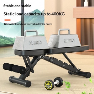 Banc de musculation multifonctionnel pliable avec chaise intégrée pour exercices de <span class=keywords><strong>fitness</strong></span> et sit-up - Product Image 5