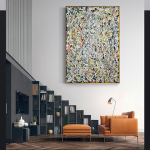 Pintura Moderna en Lienzo, Obra de Arte Mundialmente Famosa, Decoración de Pared <span class=keywords><strong>para</strong></span> Sala de Estar <span class=keywords><strong>y</strong></span> <span class=keywords><strong>Comedor</strong></span>, Impresión en Lienzo Grande - Product Image 4