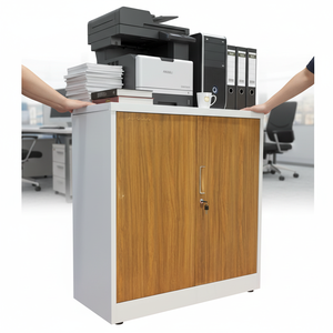 Lockable Adjustable Industrial Modern Metal <b>Storage</b> File Cabinet for Commercial Home Office <b>Workshop</b> Warehouse Living Room Use - Product Image 3