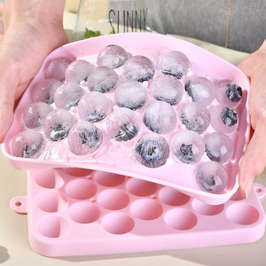Nuevo Molde de Silicona Creativo de 25 Cavidades para Hielo, Bandeja de Hielo, Caja de Hielo para Bolas Redondas Pequeñas, Molde para Jabón con Forma de Uva - Product Image 6