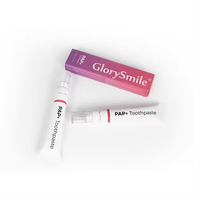 Logo privé Kit de dentifrice 40g Nettoyage des dents Blanchiment PAP + Formule Dentifrice.