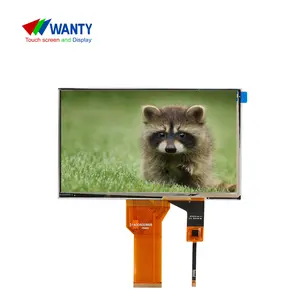 WANTY 7英寸电容式触摸屏TFT LCD 800*480 LCD触摸显示器嵌入式显示器