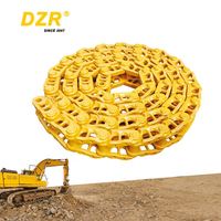 Chaîne de voie d'excavatrice pour jcb JS70 JS75 JS110 JS130 JS160 JS180 JS200 JS220 JS240 JS260 JS300 sk300 24100J15218F2 lien de voie
