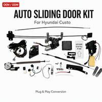 Kit de conversion de porte coulissante électrique pour porte de centre de puissance Custo, pièces modifiées