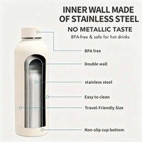 Bouteille d'eau classique en acier inoxydable avec logo personnalisé, résistante à la rouille, pour revendeurs et importateurs