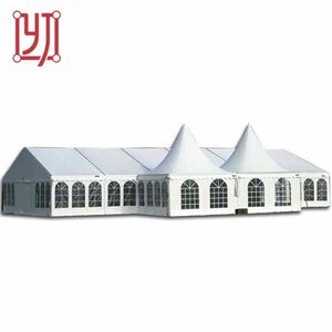 Tente de réception temporaire économique de qualité commerciale pour 100 personnes, idéale pour les mariages et les fêtes - Product Image 6