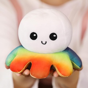 Hot bán tùy chỉnh dễ thương hai mặt đảo ngược Bạch Tuộc sang trọng gối mềm bông thú nhồi bông đồ chơi Comforter loại - Product Image 6