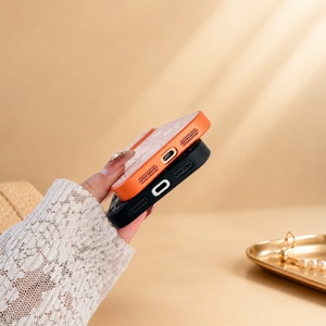 เคสโทรศัพท์กันกระแทกหนังงูสำหรับ iPhone พร้อมโลโก้สั่งทำ - Product Image 4