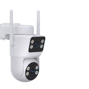 Cámara de Vigilancia Exterior PTZ HD de Doble Lente y 4MP con Monitoreo 4G, Impermeable y Alimentada por Energía Solar - Product Image 1