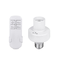 Tête de lampe intelligente sans fil KAIYI avec télécommande, prise E27, interrupteur mural, système de maison intelligente, portée de 100 m, batterie 10A