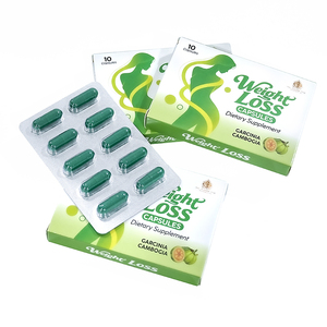 Natural Tenghuangguo Green Tea Dietary Fiber Weight Loss Capsules Promote Intestinal Digestion Adult Weight Loss Capsules - Product Image 2