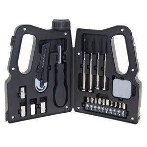 Ensemble d'outils personnalisé JERRYCAN - NOIR, portable et durable avec des outils multifonctions pour cadeau promotionnel - Product Image 3