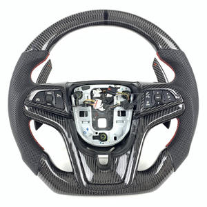 Pour Chevrolet <span class=keywords><strong>Corvette</strong></span> <span class=keywords><strong>C5</strong></span> Cruze <span class=keywords><strong>1997</strong></span> 1998 1999 2001 2002 2003 Volant sport en fibre de carbone amélioré - Product Image 1