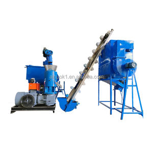 Moulin à pelets d'incendie pour scie à poussière sac jumbo emballage en bois sciure de bois machine à granulés ligne 1 tonne - Product Image 1