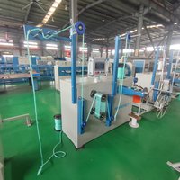 Machine à enrouler les cordes en plastique entièrement automatique, moteur multi-tension (220V-480V), capacité de 300 kg, diamètre de corde de 3 à 12 mm