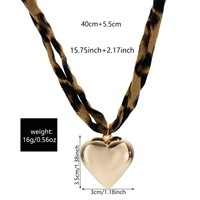 Collier écharpe avec breloque or étoile de mer gros Bandana collier à breloques léopard colliers ras du cou pour femmes Boho bijoux de plage