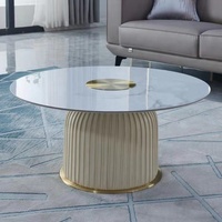 Table basse haut en céramique de luxe nouveau design en marbre extensible pour meubles de maison pour salon salle à manger école chambre hôtel utilisation