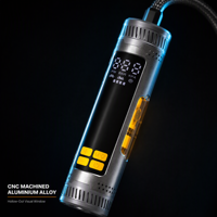Accessoires de vélo, pompe à air électrique 150 PSI, accessoires de vélo de course, accessoires de VTT, accessoires de vélo, compresseur à batterie 2000 mAh, LED