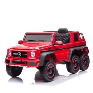 Voitures électriques sous licence <span class=keywords><strong>Mercedes</strong></span> Benz <span class=keywords><strong>6x6</strong></span> deux places pour grands enfants 12v, voitures de conduite pour enfants à vendre - Product Image 1