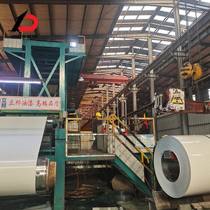 Ppgi étiquette blanche 9016 bobine d'acier revêtue de couleur de grain de bois bobine d'acier galvanisé 0.4mm ppgl sur revêtement de couleur de bobine d'acier ppgi - Product Image 6