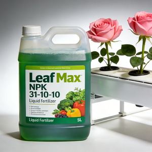 Fertilizante de Alto Contenido de Nitrógeno Leaf Max <span class=keywords><strong>NPK</strong></span> 31-10-10 - Crecimiento de Follaje Lujoso y Potenciador de Hojas Verdes - Product Image 2
