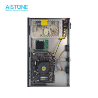 AISTONE 6 NICs de 2.5GbE / 4 puertos SFP de 10 Gbit, dispositivo de hardware de firewall para mini PC de 1U para rack, 2 RAM DDR4, NVMe, SIM 4G/5G.