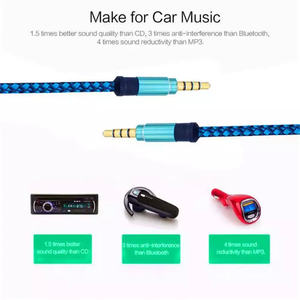 <span class=keywords><strong>Cable</strong></span> de extensión Jack de 3,5mm 1M 2M 3M macho a macho chaqueta de PVC <span class=keywords><strong>Cable</strong></span> de Audio auxiliar Iphone <span class=keywords><strong>auriculares</strong></span> altavoz Video micrófono <span class=keywords><strong>extensor</strong></span> - Product Image 3