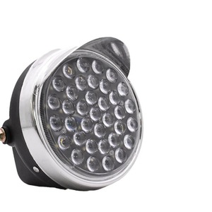 Phare LED rond 12V-80V 36 LED pour tricycle électrique, moto, éclairage avant universel - Product Image 1