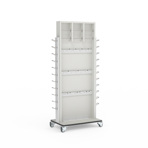 Mobilier de l'hôpital Physiothérapie Médical Physio Rehab Miroir de traitement mobile avec roulettes pivotantes à double frein de 2 pouces - Product Image 6