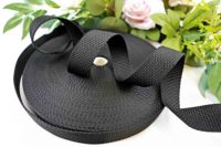 Webbing PP Tenun Polos Multi-warna Ramah Lingkungan Berkualitas Tinggi dengan Elongasi Rendah untuk Pakaian, Sepatu, Tas & Tekstil Rumah Tangga