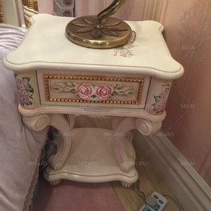 LEQ001A hoàng gia phong cách châu âu gỗ kids giường nội thất phòng ngủ set với bản vẽ - Product Image 6