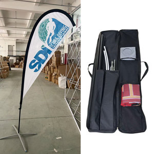 Nhà Sản Xuất Khuyến Mãi Tùy Chỉnh Quảng Cáo Ngoài Trời Nhà Hàng Biểu Ngữ Và Lông Bãi Biển Cờ Cho Sử Dụng Thương Mại - Product Image 2