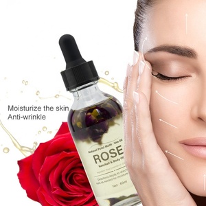 Meilleure huile de massage pour les soins de la peau de marque privée Pétale de rose biologique 100% pur naturel Oli essentiel pour le visage, le corps et les cheveux - Product Image 5