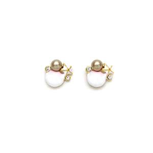 E295-E180-0459F Fashion <b>Stud</b> <b>Earrings</b> - Product Image 1