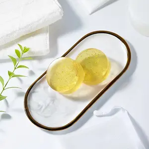 Savon naturel biologique 24K gold harmonie shampoing bar savon savon fait à la main savon biologique pour le blanchiment de la peau