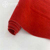 Kulit Sapi Asli Suede Nubuck Split Leather Ramah Lingkungan Tahan Luntur Kulit Matte untuk Sepatu Standar EU Ketebalan 1.2-1.4mm