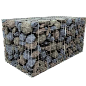 Welded <strong>Steel</strong> Wire Mesh <strong>Gabion</strong> - Heavy-Duty Galvanized Welded Wire Net for Landscape Retaining Walls &amp; Erosion Control - Product Image 1