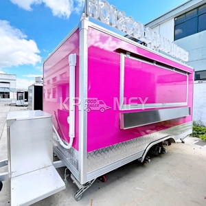 Camiones de Hot Dogs 2025 con Cocina Completa en Venta, Remolque Multifuncional Móvil para Café y Comida Rápida - Product Image 3