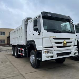 Camion benne Sinotruk Howo 371 6x4 d'occasion, faible nombre d'heures de fonctionnement, année 2024, camion lourd avec moteur Weichai - Product Image 1