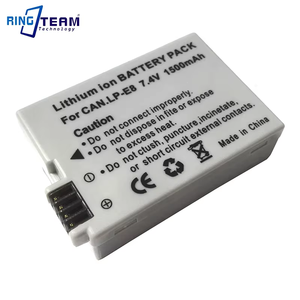 LPE8 LP-E8แบตเตอรี่ดิจิตอลแบบชาร์จไฟได้สำหรับ <span class=keywords><strong>Canon</strong></span> <span class=keywords><strong>EOS</strong></span> Rebel T2i T3i T4i T5i จูบ <span class=keywords><strong>X4</strong></span> X5 X6 550D 600D 650D 700D - Product Image 2