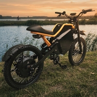 NUEVO 2026 HCBK-SS80 Edición Stealth Bomber Eléctrico de 25000W, Batería de 84V 75AH, Equipado con Amortiguadores Traseros Dobles KKE