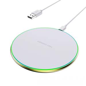 Chargeur sans fil <span class=keywords><strong>portable</strong></span> de vente chaude forme ronde de charge rapide - Product Image 2