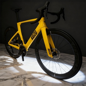 Bicicleta de Carretera Aero de Fibra de Carbono KOZO, Venta Directa de Fábrica, 700C, Sensah 24S, Frenos de Disco Hidráulicos, Ligera, para Carreras, OEM KOZO-SENSAH 24 C - Product Image 5