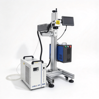 Machine de marquage laser UV JPT 20W personnalisée pour l'impression en ligne à haute vitesse de la date de production, du numéro de lot et du numéro de série sur les bouchons de bouteilles