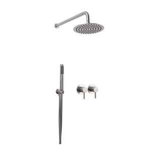 <span class=keywords><strong>Colonne</strong></span> <span class=keywords><strong>de</strong></span> douche thermostatique monocommande apparente en laiton massif avec pommeau <span class=keywords><strong>de</strong></span> pluie, vente en gros - Product Image 4
