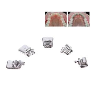 Braket bahasa ortodontik 018 Slot Mini Bahan Gigi kualitas tinggi yang banyak digunakan - Product Image 4