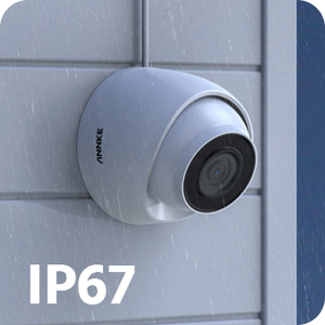 Système de caméra de sécurité CCTV ANNKE 16 canaux 12 caméras 3K 5MP AI avec microphone EXIR 30m IR IP67 - Product Image 5