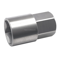 Manivela de Acero Inoxidable Mejorada para Neumático de Repuesto, Mecanizada por CNC, con Accionamiento Cuadrado de 1/2 Pulgada, Reemplazo del OE 51942-28010