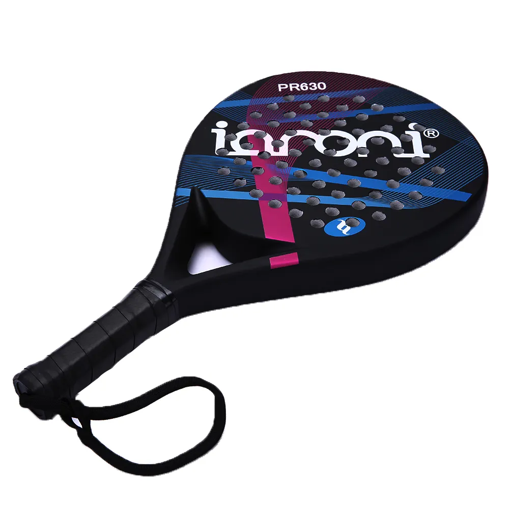 ianoni Carbon Fiber Professional Beach Tennis Racket Paddle