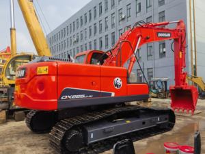 Excavatrice d'occasion originale de fabrication sud-coréenne Excavatrice sur chenilles Doosan d'occasion de 20 tonnes DX225LC-9 - Product Image 2